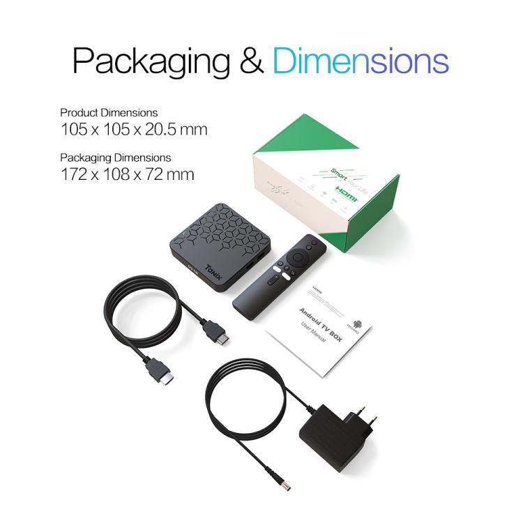 Tanix TX7 กล่องสมาร์ททีวี Android 14 8K UHD พร้อมรีโมทคอนโทรล, Allwinner H728 Octa-Core, 2GB+16GB, 4GB+32GB