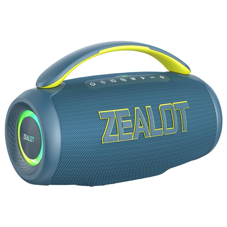 ลำโพงบลูทูธ RGB แบบพกพา Zealot P12 60W แบบถือมือ สำหรับใช้งานกลางแจ้ง รุ่น P12, PT12