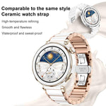 xDfind Ceramic Stainless Steel Watch Band, For Huawei Watch GT 6 41mm / GT 5 Pro 42mm