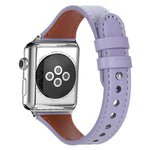 สายรัดนาฬิกาหนังแท้แบบหมุดเดี่ยววงแหวนคู่ xDfind สำหรับ Apple Watch 42 / 44 / 45 / 46 / 49 มม. สำหรับ Apple Watch 38 / 40 / 41 / S10 42 มม.