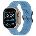 สายรัดนาฬิกาซิลิโคนระบายอากาศ xDfind สำหรับ Apple Watch 42 / 44 / 45 / 46 / 49 มม. สำหรับ Apple Watch 38 / 40 / 41 / S10 42 มม.