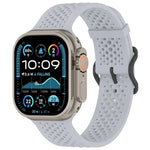 สายรัดนาฬิกาซิลิโคนระบายอากาศ xDfind สำหรับ Apple Watch 42 / 44 / 45 / 46 / 49 มม. สำหรับ Apple Watch 38 / 40 / 41 / S10 42 มม.