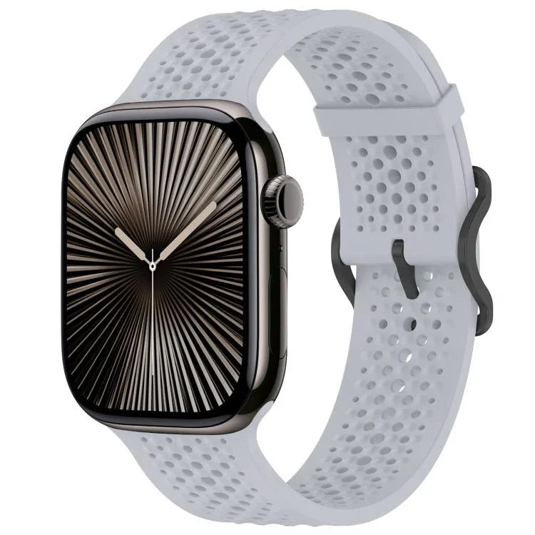 สายรัดนาฬิกาซิลิโคนระบายอากาศ xDfind สำหรับ Apple Watch 42 / 44 / 45 / 46 / 49 มม. สำหรับ Apple Watch 38 / 40 / 41 / S10 42 มม.