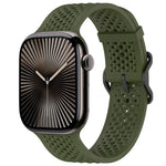 สายรัดนาฬิกาซิลิโคนระบายอากาศ xDfind สำหรับ Apple Watch 42 / 44 / 45 / 46 / 49 มม. สำหรับ Apple Watch 38 / 40 / 41 / S10 42 มม.