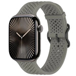 สายรัดนาฬิกาซิลิโคนระบายอากาศ xDfind สำหรับ Apple Watch 42 / 44 / 45 / 46 / 49 มม. สำหรับ Apple Watch 38 / 40 / 41 / S10 42 มม.