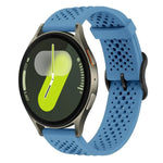 สายซิลิโคนระบายอากาศ xDfind สำหรับ Samsung Galaxy Watch Ultra / Ultra 2025, Samsung Galaxy Watch8 / 8 Classic, Samsung Galaxy Watch 7 / 6 / 5 / FE