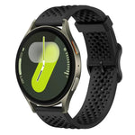 สายซิลิโคนระบายอากาศ xDfind สำหรับ Samsung Galaxy Watch Ultra / Ultra 2025, Samsung Galaxy Watch8 / 8 Classic, Samsung Galaxy Watch 7 / 6 / 5 / FE