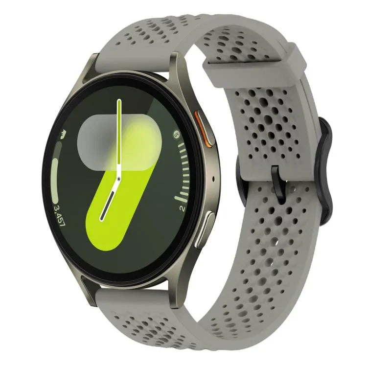 สายซิลิโคนระบายอากาศ xDfind สำหรับ Samsung Galaxy Watch Ultra / Ultra 2025, Samsung Galaxy Watch8 / 8 Classic, Samsung Galaxy Watch 7 / 6 / 5 / FE