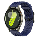 สายซิลิโคนระบายอากาศ xDfind สำหรับ Samsung Galaxy Watch Ultra / Ultra 2025, Samsung Galaxy Watch8 / 8 Classic, Samsung Galaxy Watch 7 / 6 / 5 / FE