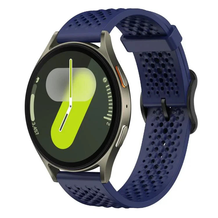 สายซิลิโคนระบายอากาศ xDfind สำหรับ Samsung Galaxy Watch Ultra / Ultra 2025, Samsung Galaxy Watch8 / 8 Classic, Samsung Galaxy Watch 7 / 6 / 5 / FE