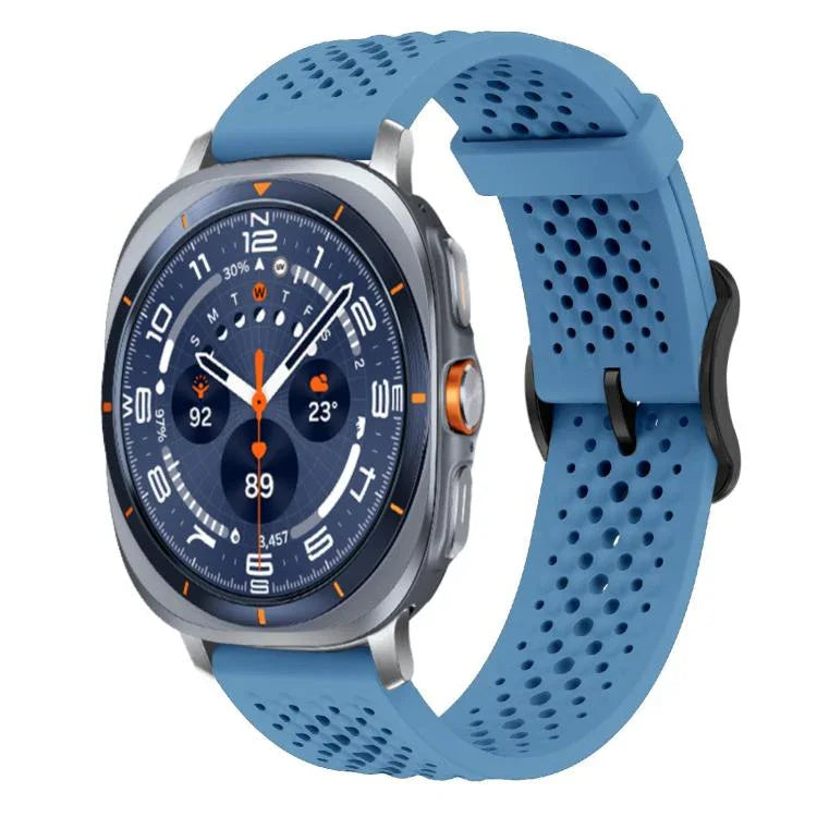 สายซิลิโคนระบายอากาศ xDfind สำหรับ Samsung Galaxy Watch Ultra / Ultra 2025, Samsung Galaxy Watch8 / 8 Classic, Samsung Galaxy Watch 7 / 6 / 5 / FE