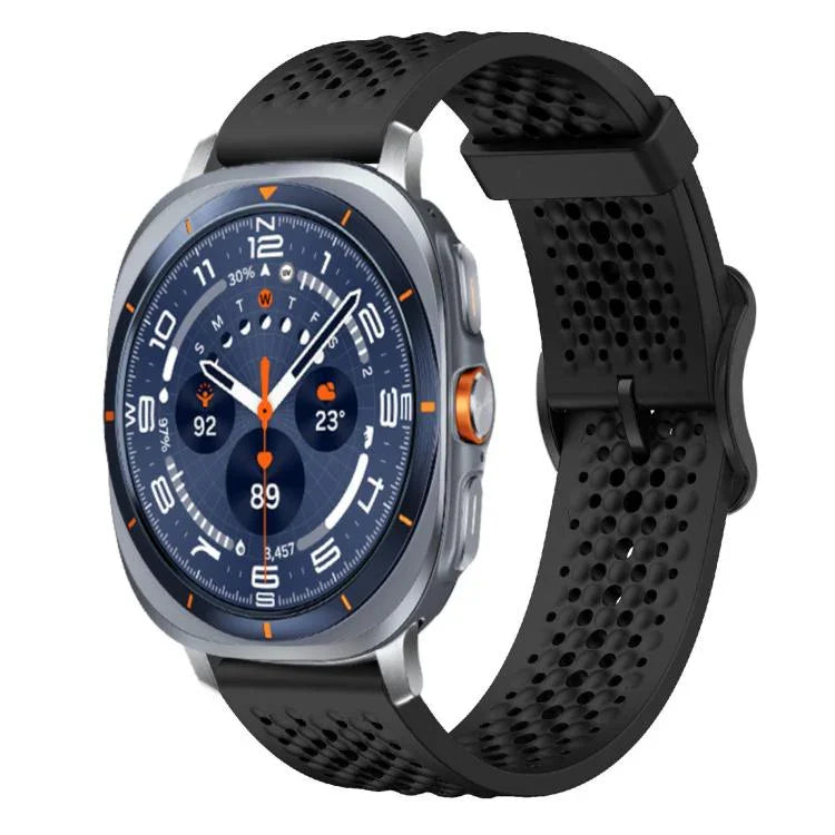 สายซิลิโคนระบายอากาศ xDfind สำหรับ Samsung Galaxy Watch Ultra / Ultra 2025, Samsung Galaxy Watch8 / 8 Classic, Samsung Galaxy Watch 7 / 6 / 5 / FE