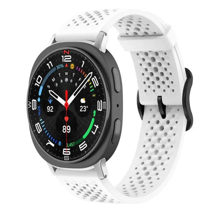สายซิลิโคนระบายอากาศ xDfind สำหรับ Samsung Galaxy Watch Ultra / Ultra 2025, Samsung Galaxy Watch8 / 8 Classic, Samsung Galaxy Watch 7 / 6 / 5 / FE