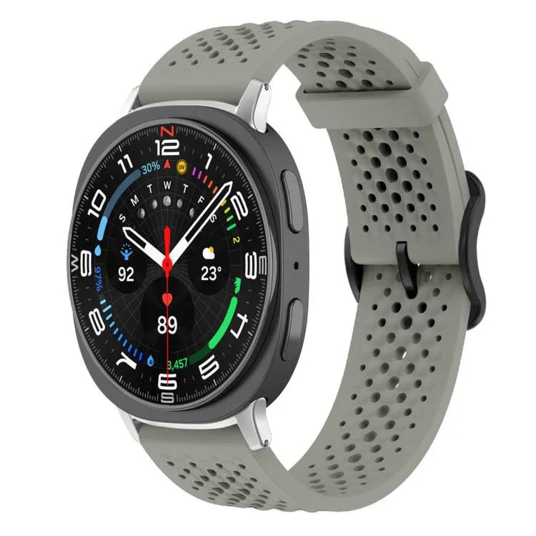 สายซิลิโคนระบายอากาศ xDfind สำหรับ Samsung Galaxy Watch Ultra / Ultra 2025, Samsung Galaxy Watch8 / 8 Classic, Samsung Galaxy Watch 7 / 6 / 5 / FE