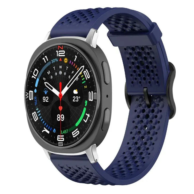 สายซิลิโคนระบายอากาศ xDfind สำหรับ Samsung Galaxy Watch Ultra / Ultra 2025, Samsung Galaxy Watch8 / 8 Classic, Samsung Galaxy Watch 7 / 6 / 5 / FE