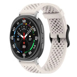 สายซิลิโคนระบายอากาศ xDfind สำหรับ Samsung Galaxy Watch Ultra / Ultra 2025, Samsung Galaxy Watch8 / 8 Classic, Samsung Galaxy Watch 7 / 6 / 5 / FE