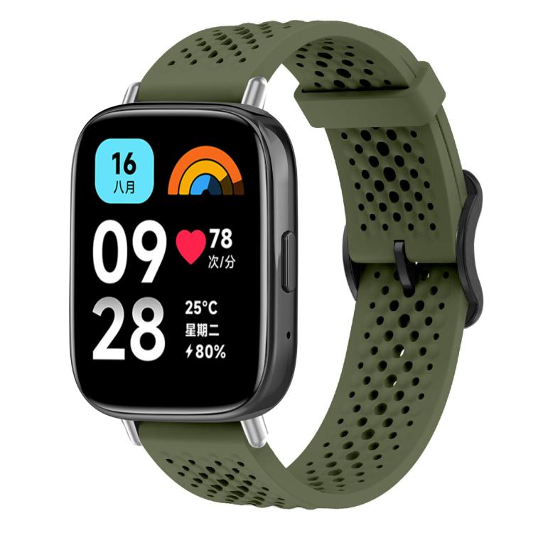 xDfind Breathable Silicone Watch Band, For Xiaomi Band 10 Pro / 9 Pro / Redmi Watch 6, For Redmi Watch 3 Active / Watch 3 Lite, For Redmi Watch 3
