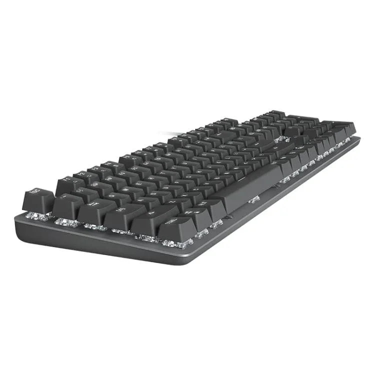 คีย์บอร์ดกลไกมีสาย Logitech K845 พร้อมไฟแบ็คไลท์ ความยาวสาย: 1.8 ม., สวิตช์ Longhua สีน้ำตาล, สวิตช์ Longhua สีแดง