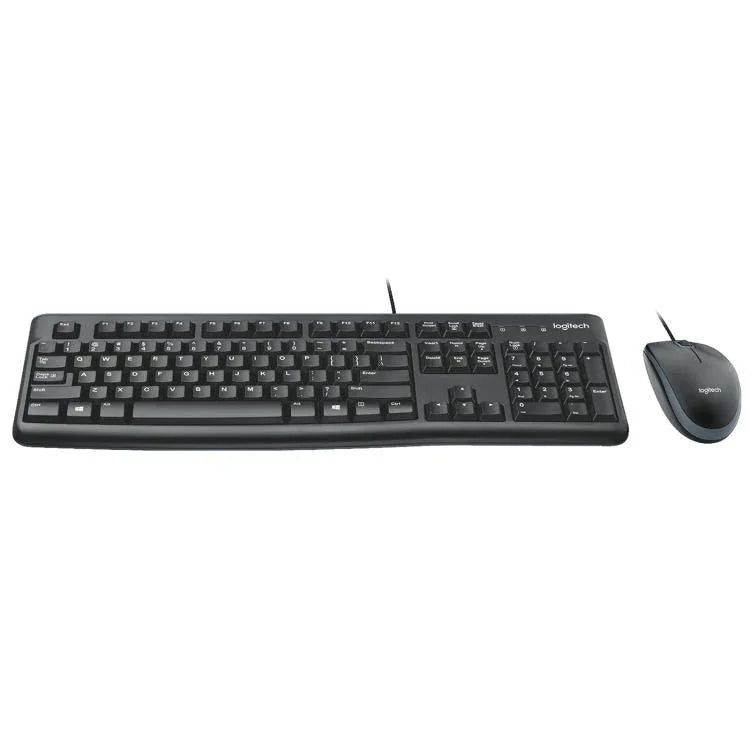 ชุดคีย์บอร์ดและเมาส์มีสาย Logitech MK120