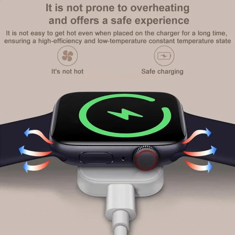 ที่ชาร์จไร้สายแม่เหล็กแบบพกพา 8 พิน xDfind สำหรับ Apple Watch