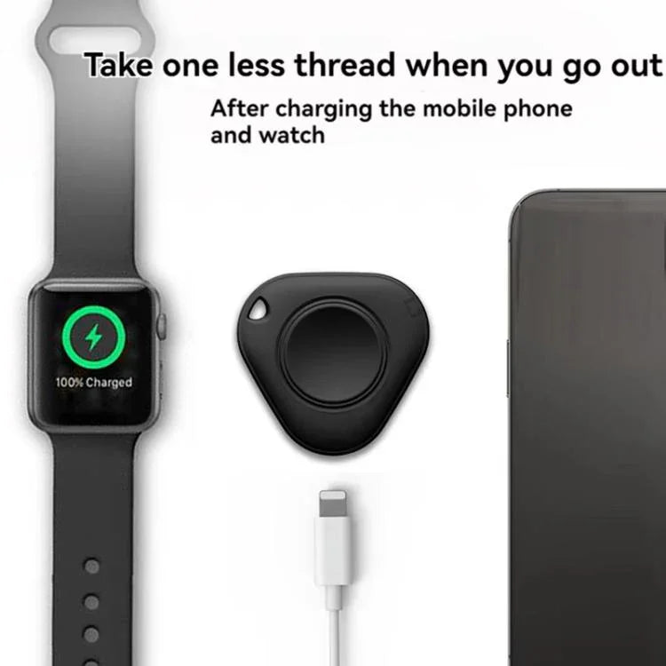 ที่ชาร์จไร้สายแม่เหล็กแบบพกพา 8 พินและ Type-C xDfind สำหรับ Apple Watch
