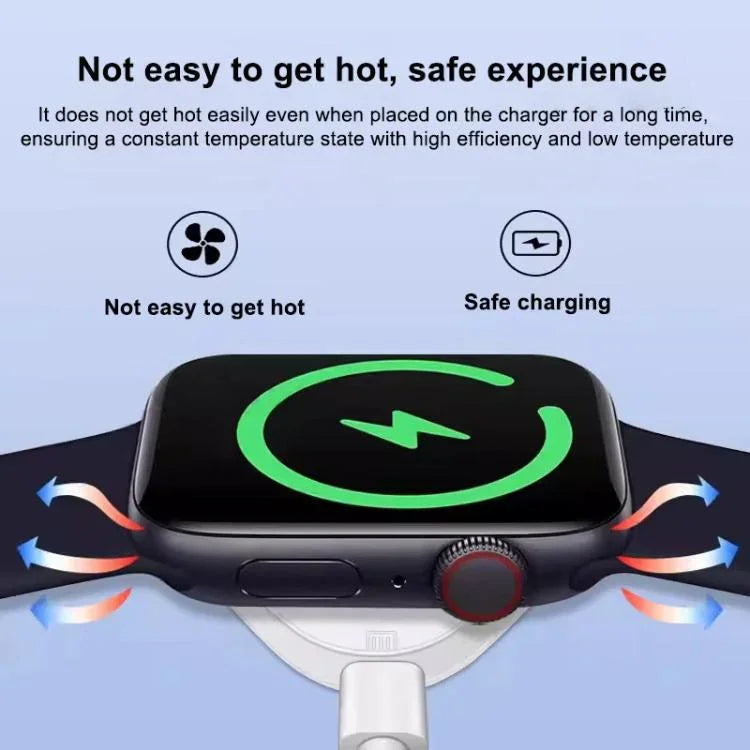 ที่ชาร์จไร้สายแม่เหล็กแบบพกพา 8 พินและ Type-C xDfind สำหรับ Apple Watch