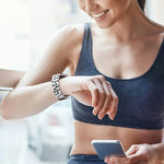 สายรัดนาฬิกาซิลิโคน xDfind หัวเข็มขัดทองพิมพ์ลาย สำหรับ Samsung Galaxy Fit3
