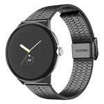 xDfind สายนาฬิกาสแตนเลสสตีลพร้อมหัวเข็มขัดลูกปัดเจ็ดเม็ด สำหรับ Google Pixel Watch 4 / Watch 3 45mm, สำหรับ Google Pixel Watch 4 / 3 / 2 / 1 41mm