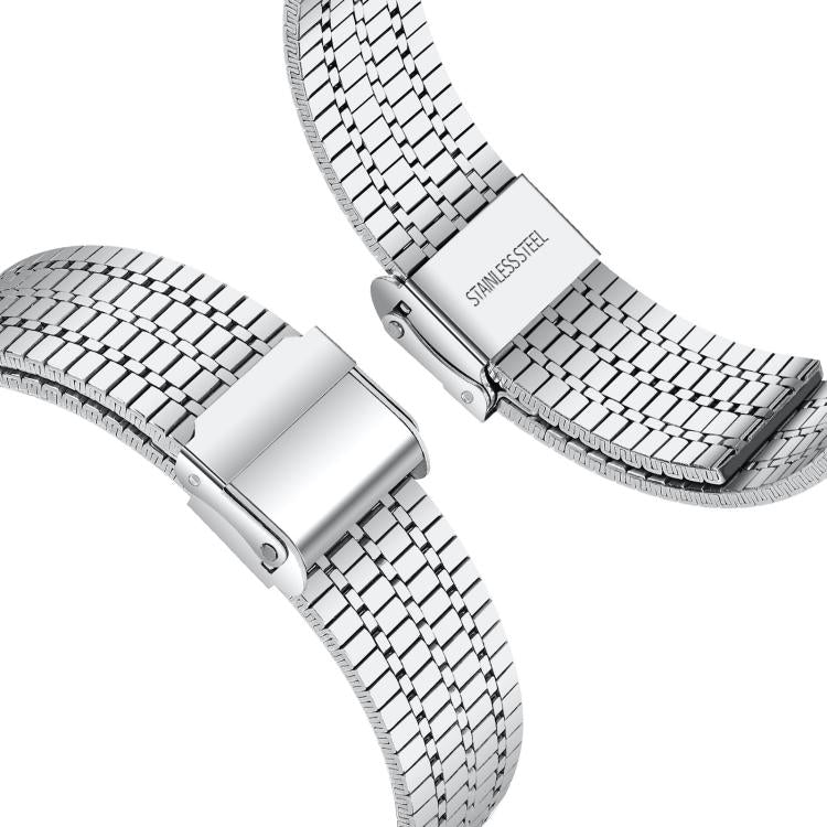xDfind Seven Beads Buckle Stainless Steel Watch Band, For Garmin Fenix 8 / 7X / 6X / 5X 26mm, For Garmin Fenix 8 / 7 / 6 / 5 22mm