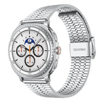 สายรัดนาฬิกาสแตนเลสสตีล xDfind หัวเข็มขัดเม็ดเจ็ด สำหรับ Samsung Galaxy Watch Ultra / Ultra 2025, Samsung Galaxy Watch8 / 8 Classic, Samsung Galaxy Watch 7 / 6 / 5 / FE