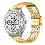 สายรัดนาฬิกาสแตนเลสสตีล xDfind หัวเข็มขัดเม็ดเจ็ด สำหรับ Samsung Galaxy Watch Ultra / Ultra 2025, Samsung Galaxy Watch8 / 8 Classic, Samsung Galaxy Watch 7 / 6 / 5 / FE