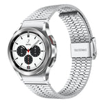 สายรัดนาฬิกาสแตนเลสสตีล xDfind หัวเข็มขัดเม็ดเจ็ด สำหรับ Samsung Galaxy Watch Ultra / Ultra 2025, Samsung Galaxy Watch8 / 8 Classic, Samsung Galaxy Watch 7 / 6 / 5 / FE