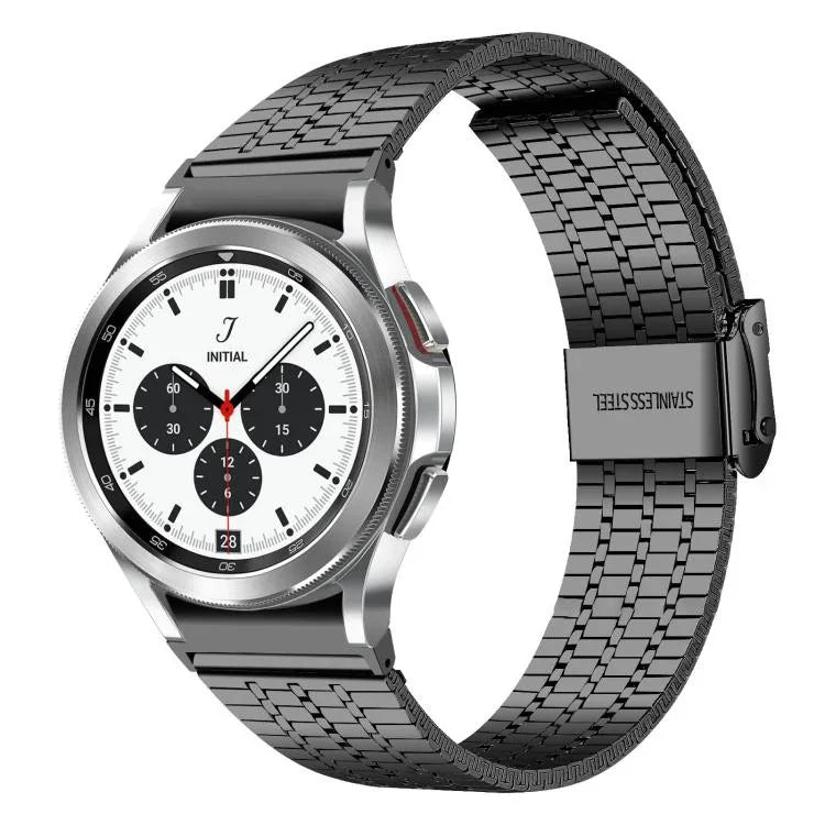 สายรัดนาฬิกาสแตนเลสสตีล xDfind หัวเข็มขัดเม็ดเจ็ด สำหรับ Samsung Galaxy Watch Ultra / Ultra 2025, Samsung Galaxy Watch8 / 8 Classic, Samsung Galaxy Watch 7 / 6 / 5 / FE
