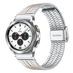สายรัดนาฬิกาสแตนเลสสตีล xDfind หัวเข็มขัดเม็ดเจ็ด สำหรับ Samsung Galaxy Watch Ultra / Ultra 2025, Samsung Galaxy Watch8 / 8 Classic, Samsung Galaxy Watch 7 / 6 / 5 / FE