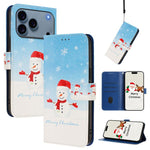 เคสโทรศัพท์หนังพร้อมสายคล้องมือดีไซน์คริสต์มาส สำหรับ iPhone 17e / 16e, สำหรับ iPhone 17 Pro Max, สำหรับ iPhone 17 Pro, สำหรับ iPhone 17, สำหรับ iPhone Air, สำหรับ iPhone 16 Pro Max, สำหรับ iPhone 16 Pro, สำหรับ iPhone 16 Plus