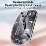 เมาส์ไร้สายบลูทูธแบบ Dual Mode โปร่งใส Yesido KB29, KB29 (สีขาว), KB29 (สีดำ)