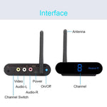 Measy AV230 เครื่องส่งและรับสัญญาณเสียง/วิดีโอไร้สาย 2.4GHz 1TX ถึง 2RX, AV230-2