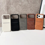 เคสโทรศัพท์ช่องใส่บัตรหนังแกะสัมผัสนุ่ม สำหรับ iPhone 12 / 12 Pro, iPhone 12 Pro Max