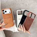 เคสโทรศัพท์ช่องใส่บัตรหนังแกะสัมผัสนุ่ม สำหรับ iPhone 12 / 12 Pro, iPhone 12 Pro Max