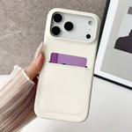 เคสโทรศัพท์ช่องใส่บัตรหนังแกะสัมผัสนุ่ม สำหรับ iPhone 12 / 12 Pro, iPhone 12 Pro Max