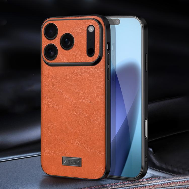 เคสโทรศัพท์หนังทำมือผสม TPU กันกระแทก SULADA สำหรับ iPhone 17 Pro Max, สำหรับ iPhone 17 Pro, สำหรับ iPhone 17, สำหรับ iPhone Air