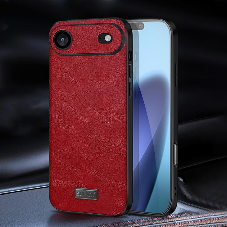 เคสโทรศัพท์หนังทำมือผสม TPU กันกระแทก SULADA สำหรับ iPhone 17 Pro Max, สำหรับ iPhone 17 Pro, สำหรับ iPhone 17, สำหรับ iPhone Air