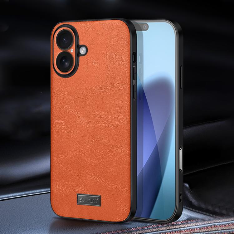 เคสโทรศัพท์หนังทำมือผสม TPU กันกระแทก SULADA สำหรับ iPhone 17 Pro Max, สำหรับ iPhone 17 Pro, สำหรับ iPhone 17, สำหรับ iPhone Air