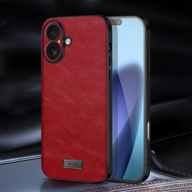 เคสโทรศัพท์หนังทำมือผสม TPU กันกระแทก SULADA สำหรับ iPhone 17 Pro Max, สำหรับ iPhone 17 Pro, สำหรับ iPhone 17, สำหรับ iPhone Air