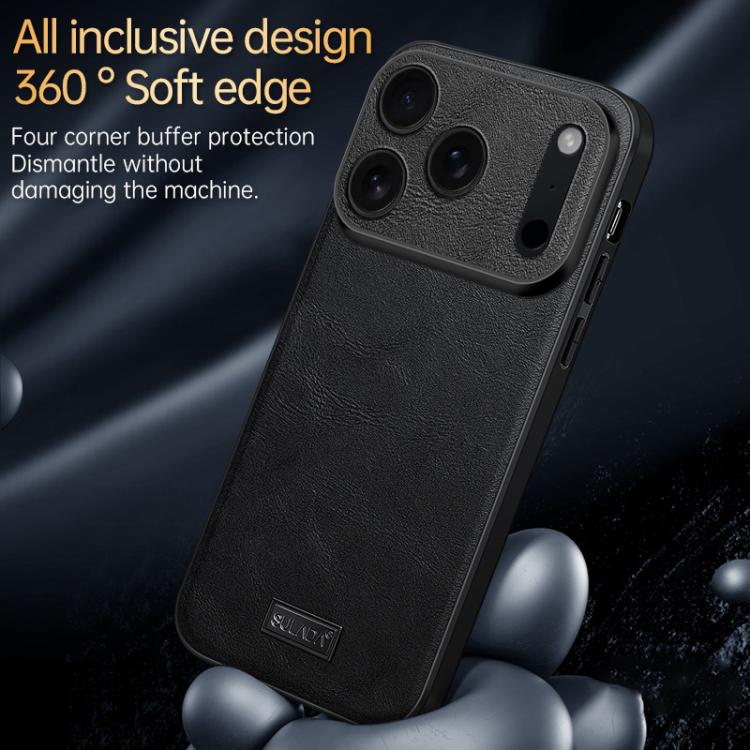 เคสโทรศัพท์หนังทำมือผสม TPU กันกระแทก SULADA สำหรับ iPhone 17 Pro Max, สำหรับ iPhone 17 Pro, สำหรับ iPhone 17, สำหรับ iPhone Air