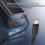 ที่ชาร์จเร็ว Yesido YC100 67W พร้อมสาย Type-C แบบเลื่อน YC100