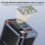 ที่ชาร์จเร็ว Yesido YC100 67W พร้อมสาย Type-C แบบเลื่อน YC100