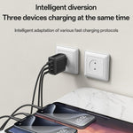 ที่ชาร์จเร็ว Yesido YC144C 65W สามพอร์ต พร้อมสาย Type-C 1 เมตร YC144C