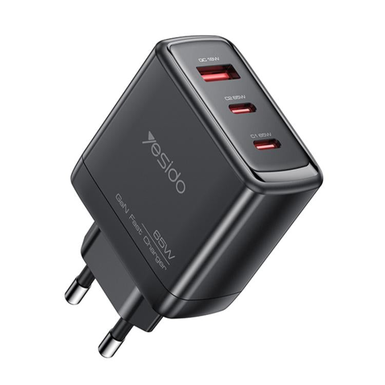 Yesido YC144 ที่ชาร์จเร็ว 65W สามพอร์ต, YC144