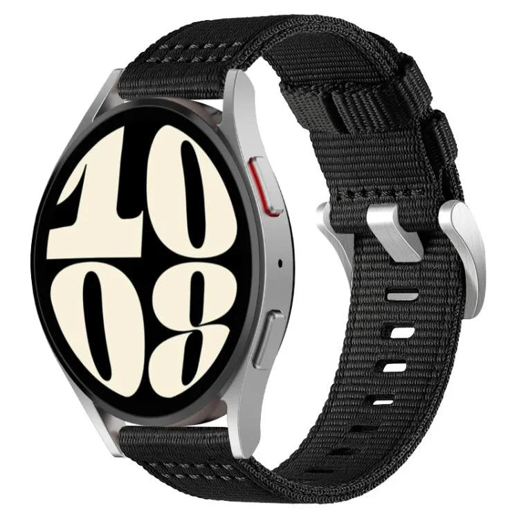 สายรัดนาฬิกาไนลอนสองชั้น xDfind สำหรับ Samsung Galaxy Watch Ultra / Ultra 2025, สำหรับ Samsung Galaxy Watch8 / 8 Classic, สำหรับ Samsung Galaxy Watch 7 / 6 / 5 / FE